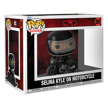Load image into Gallery viewer, Batman POP! Rides Deluxe Vinyl Figure Selina on Motorcycle 15 cm
