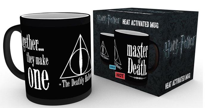 Harry Potter Heat Change Mug Deathly Hallows - The Celebrity Gift Company